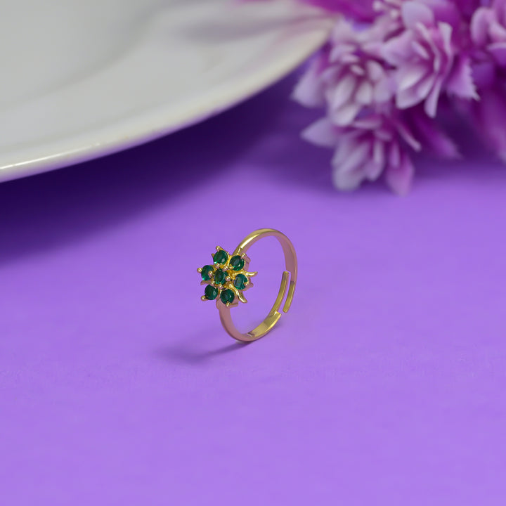 #metal_gold-plated#stone-colour_emerald-green