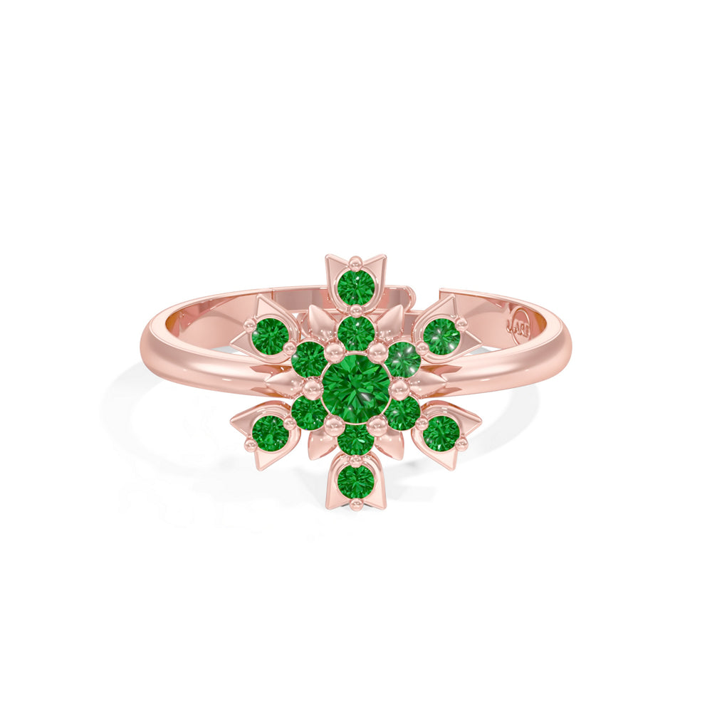 #metal_rose-gold-plated#stone-colour_emerald-green