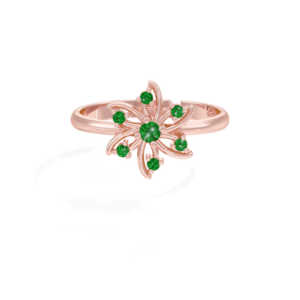 #metal_rose-gold-plated#stone-colour_emerald-green