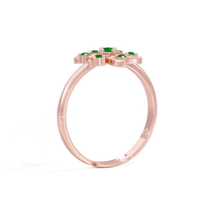 #metal_rose-gold-plated#stone-colour_emerald-green
