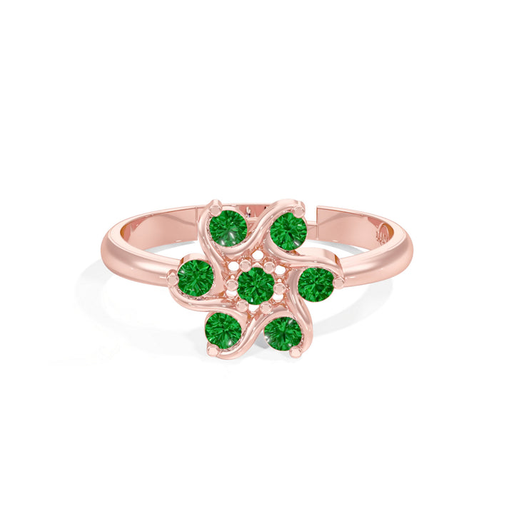 #metal_rose-gold-plated#stone-colour_emerald-green