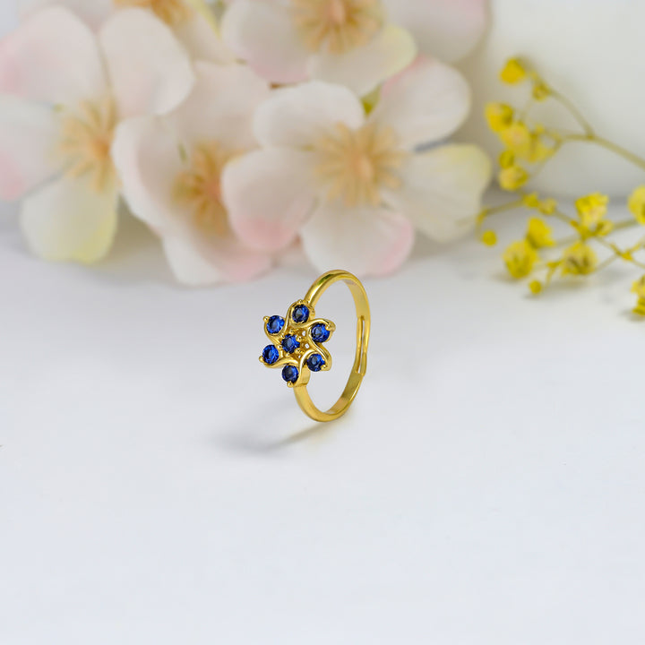 Ripple Halo Ring