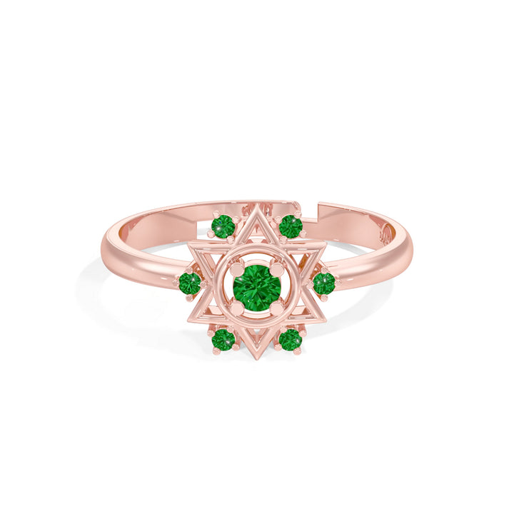 #metal_rose-gold-plated#stone-colour_emerald-green