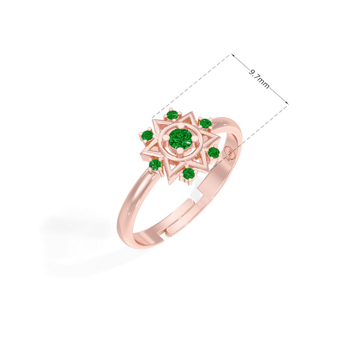 #metal_rose-gold-plated#stone-colour_emerald-green