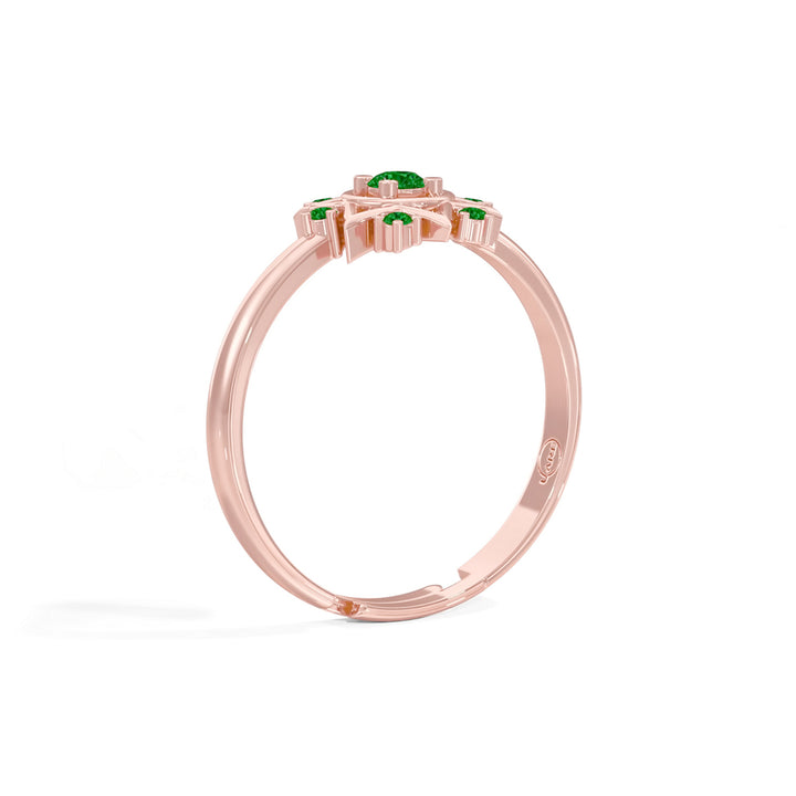 #metal_rose-gold-plated#stone-colour_emerald-green