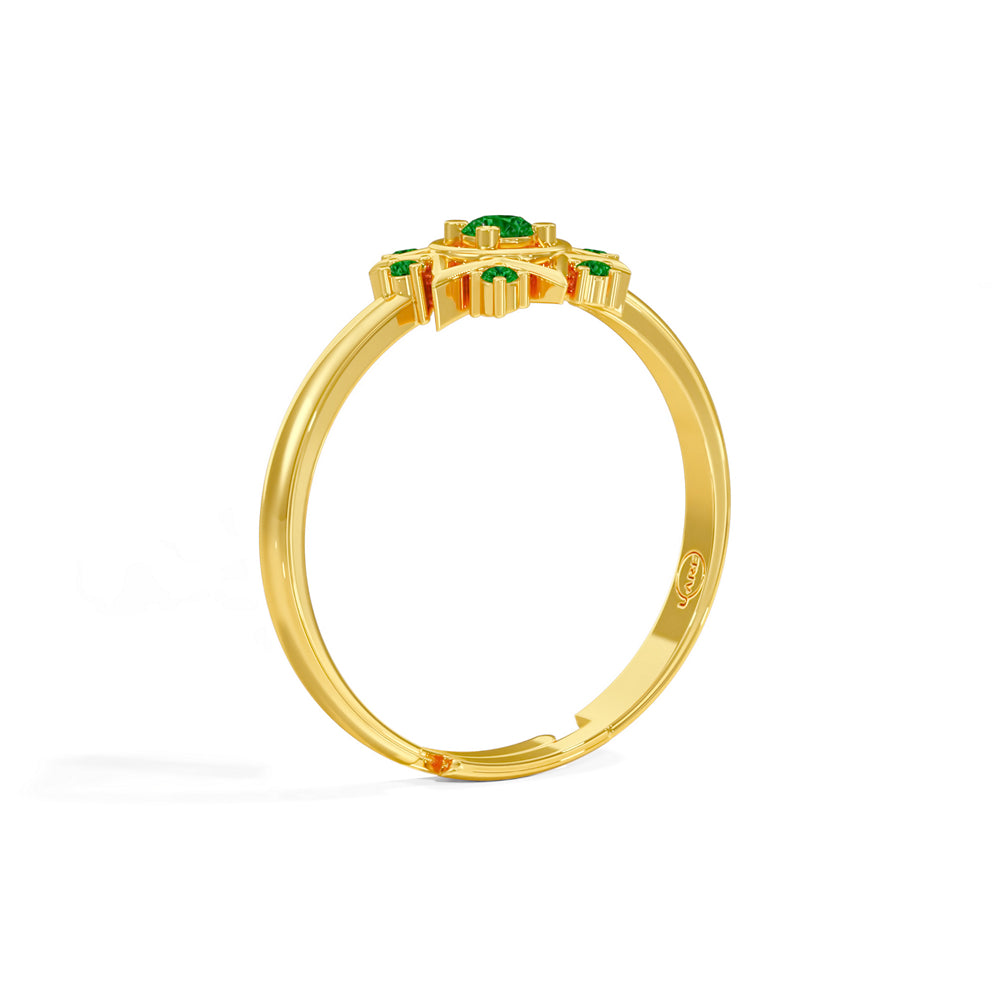 #metal_gold-plated#stone-colour_emerald-green
