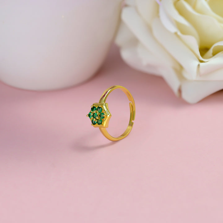 #metal_gold-plated#stone-colour_emerald-green