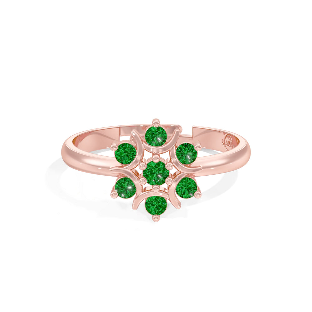 #metal_rose-gold-plated#stone-colour_emerald-green
