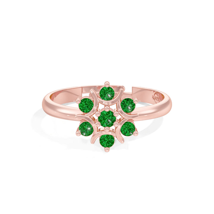 #metal_rose-gold-plated#stone-colour_emerald-green