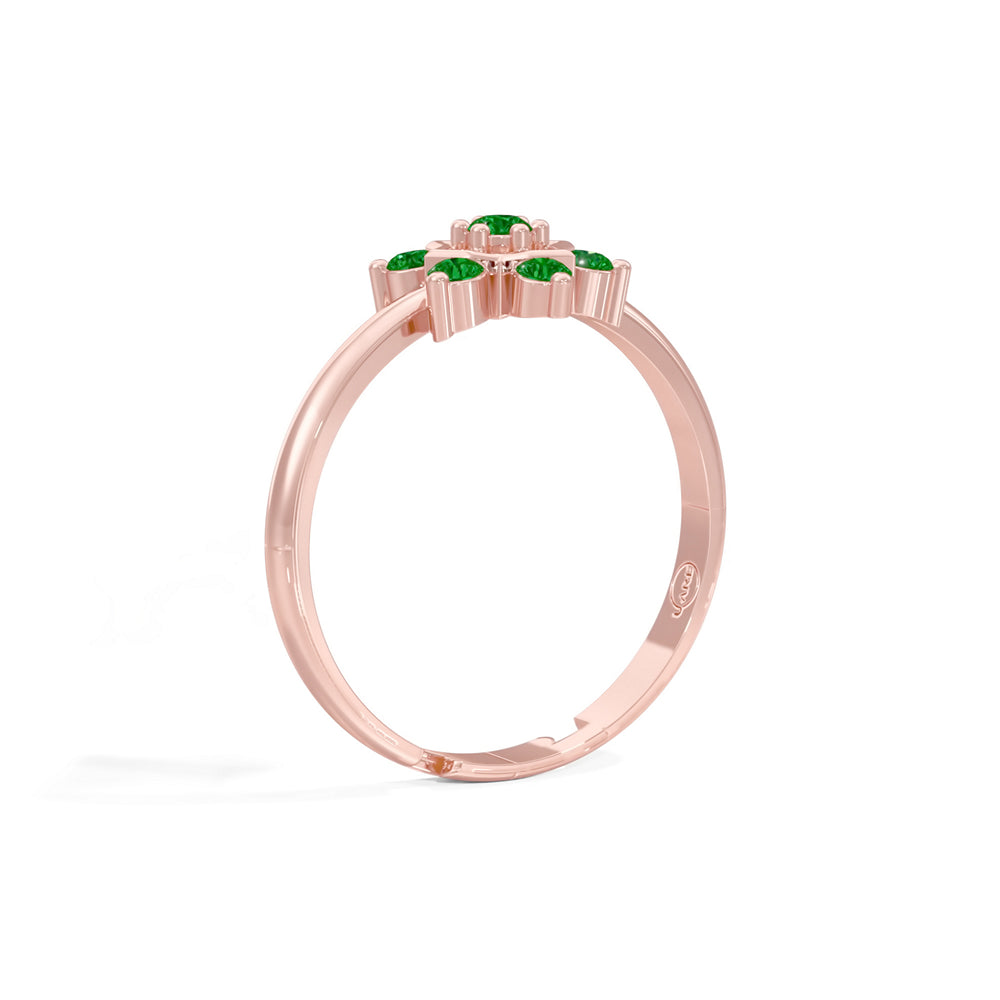 #metal_rose-gold-plated#stone-colour_emerald-green