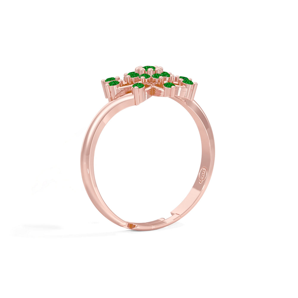 #metal_rose-gold-plated#stone-colour_emerald-green