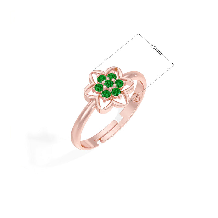 #metal_rose-gold-plated#stone-colour_emerald-green