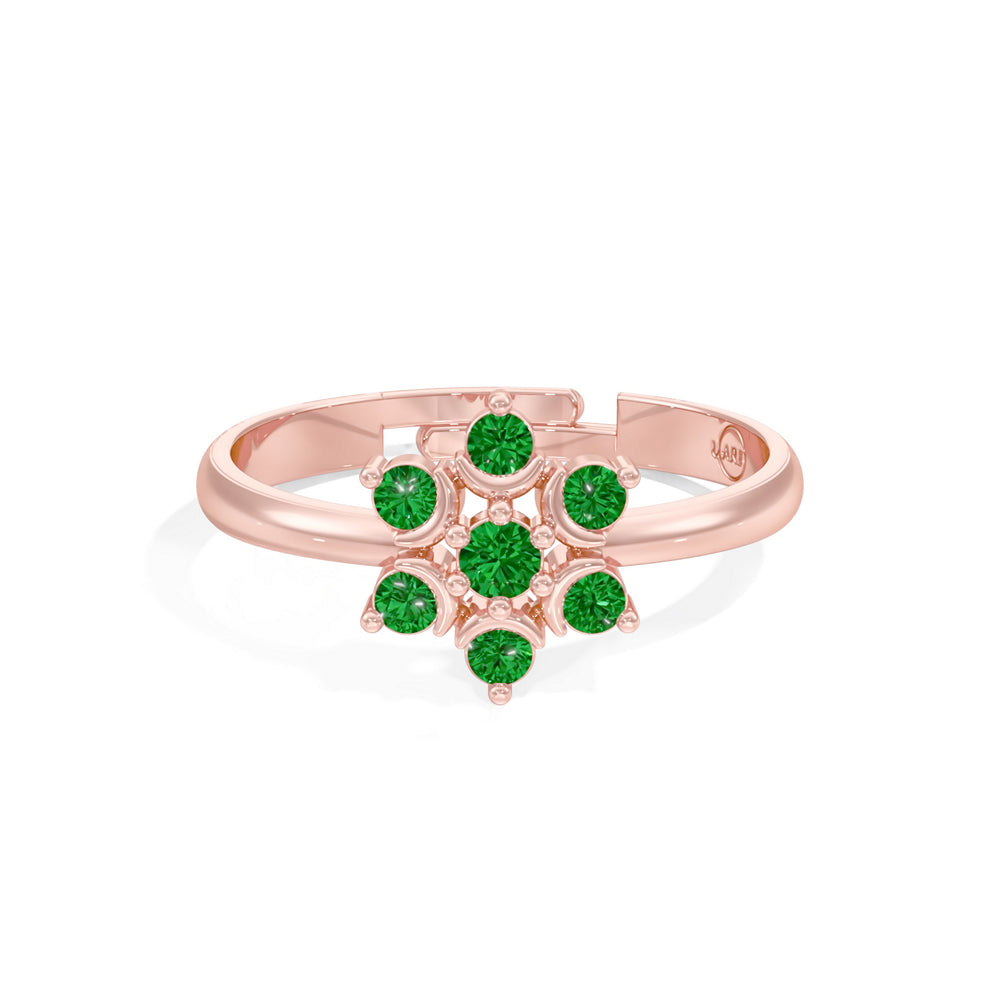 #metal_rose-gold-plated#stone-colour_emerald-green