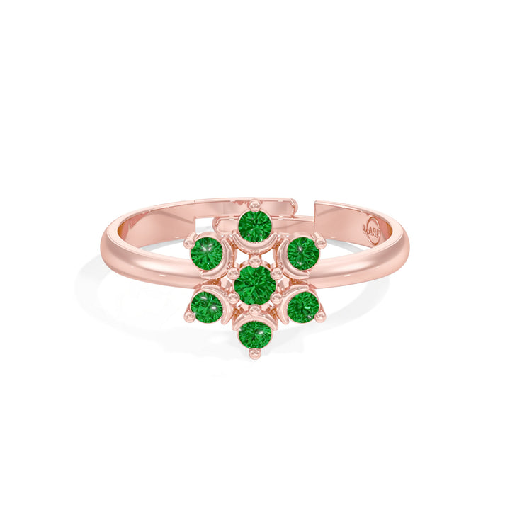 #metal_rose-gold-plated#stone-colour_emerald-green