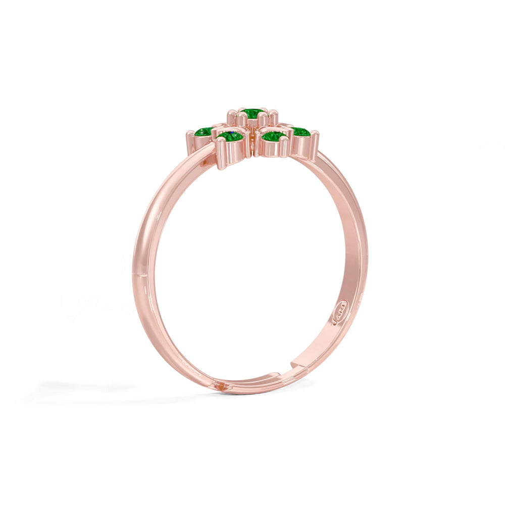 #metal_rose-gold-plated#stone-colour_emerald-green