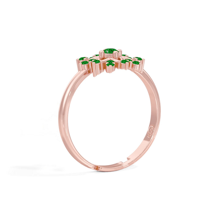 #metal_rose-gold-plated#stone-colour_emerald-green