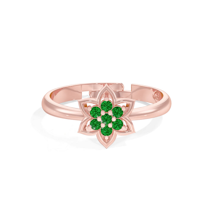 #metal_rose-gold-plated#stone-colour_emerald-green
