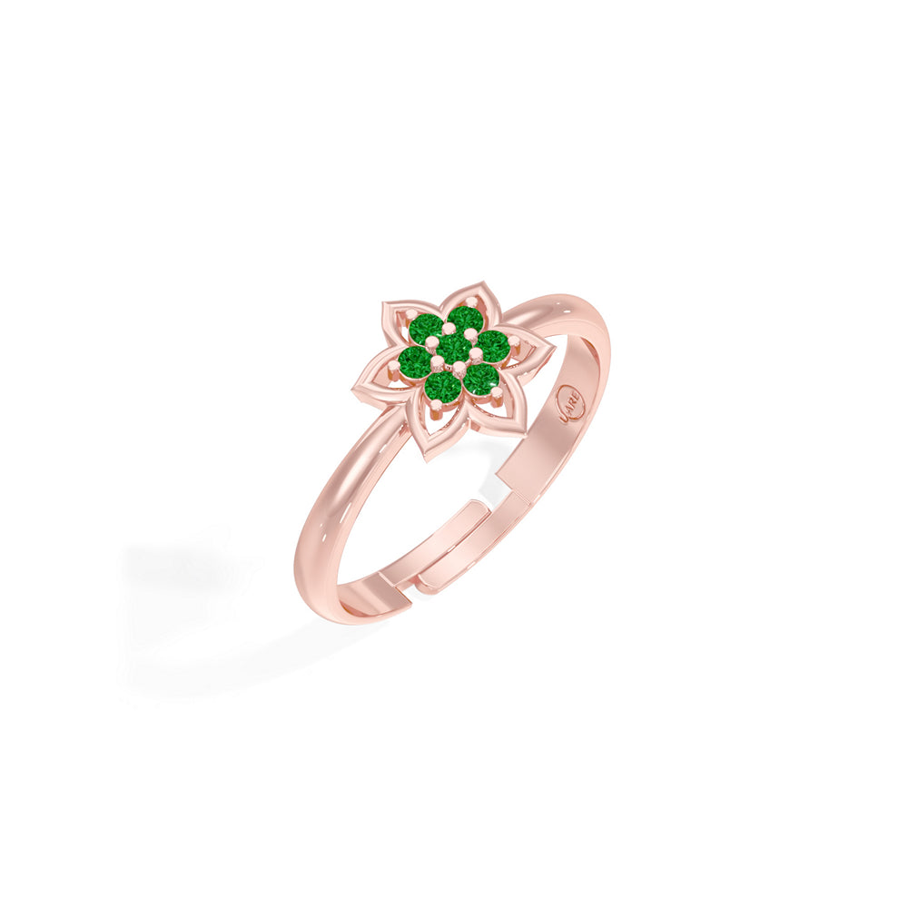 #metal_rose-gold-plated#stone-colour_emerald-green