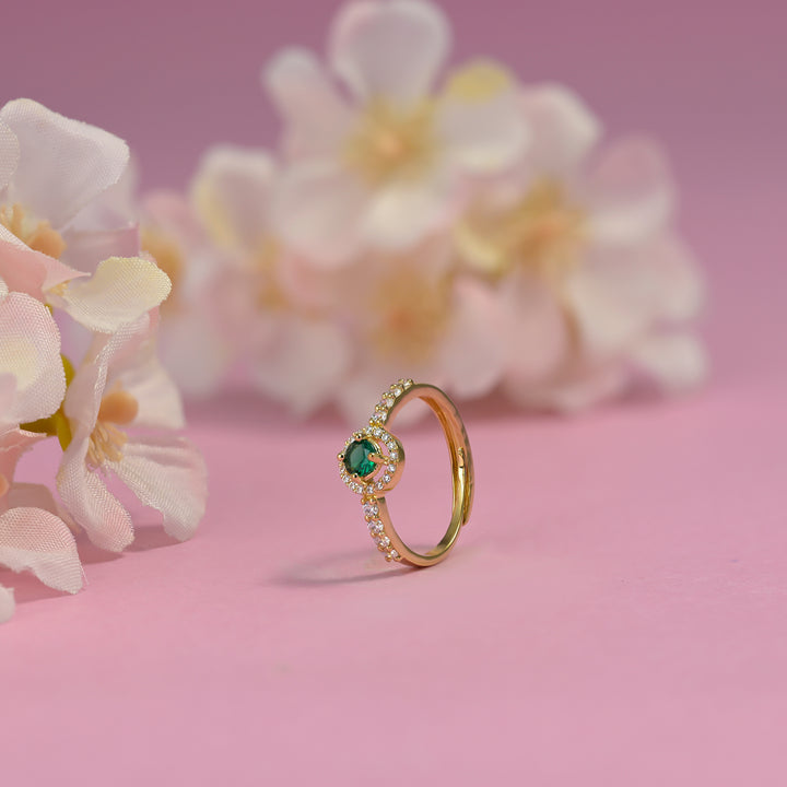 #metal_gold-plated#stone-colour_emerald-green