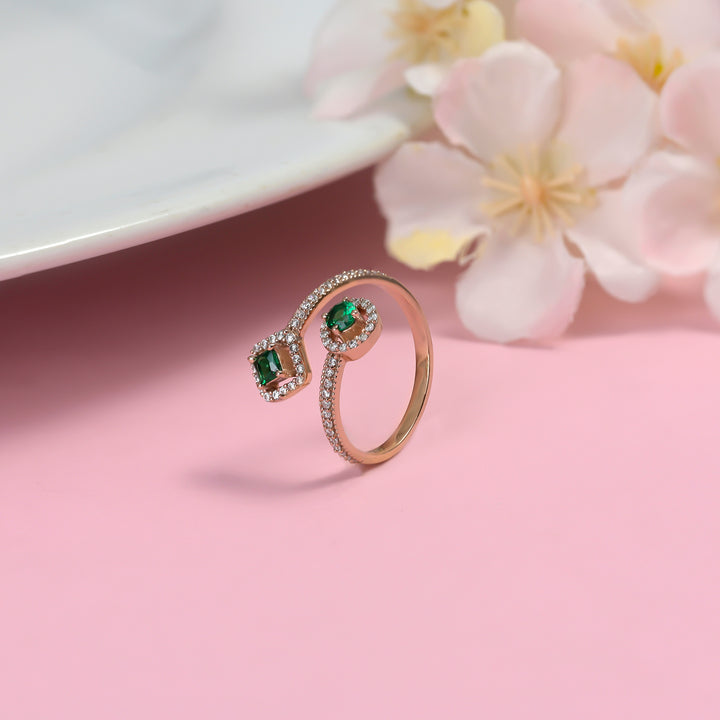 #metal_rose-gold-plated#stone-colour_emerald-green