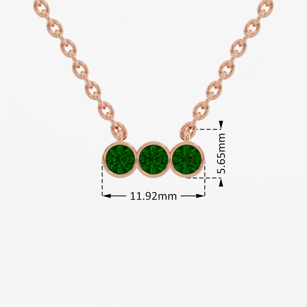 #metal_rose-gold-plated#stone-colour_emerald-green
