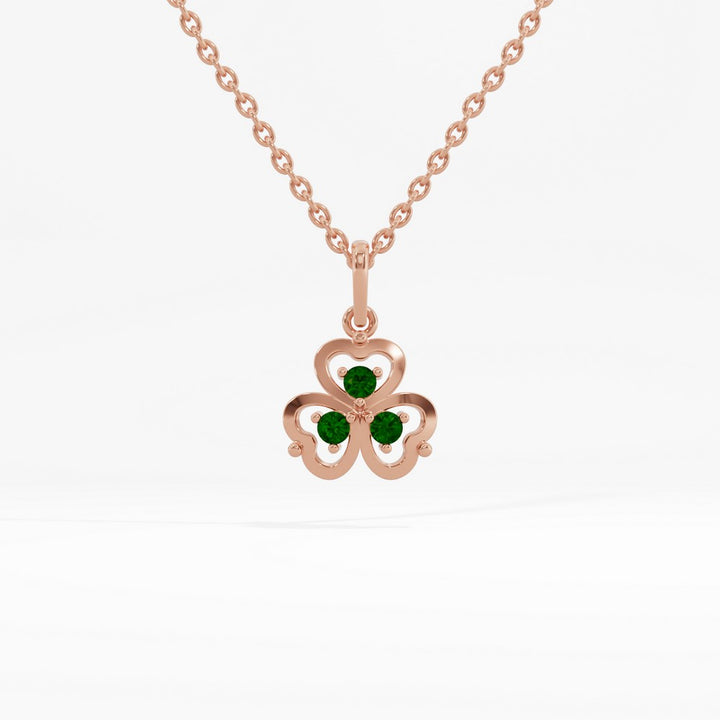 #metal_rose-gold-plated#stone-colour_emerald-green