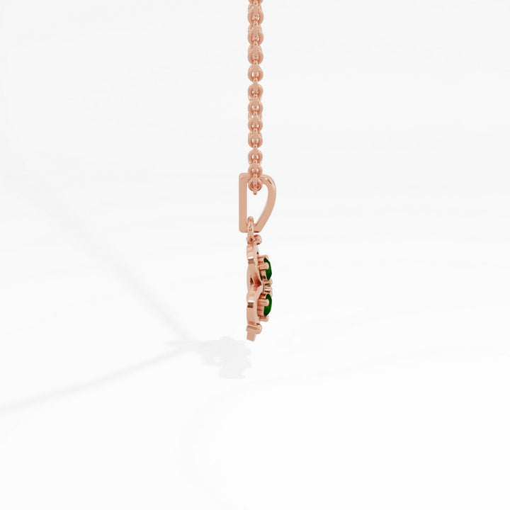 #metal_rose-gold-plated#stone-colour_emerald-green