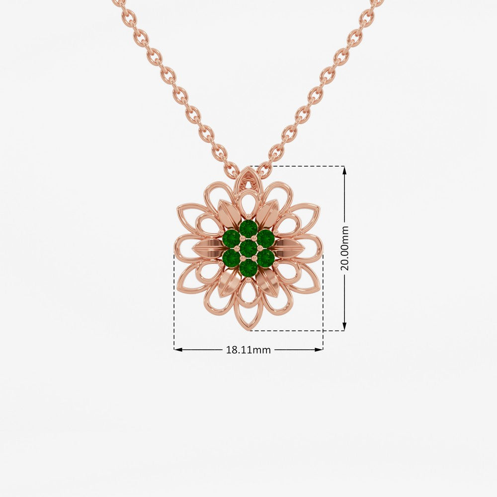 #metal_rose-gold-plated#stone-colour_emerald-green