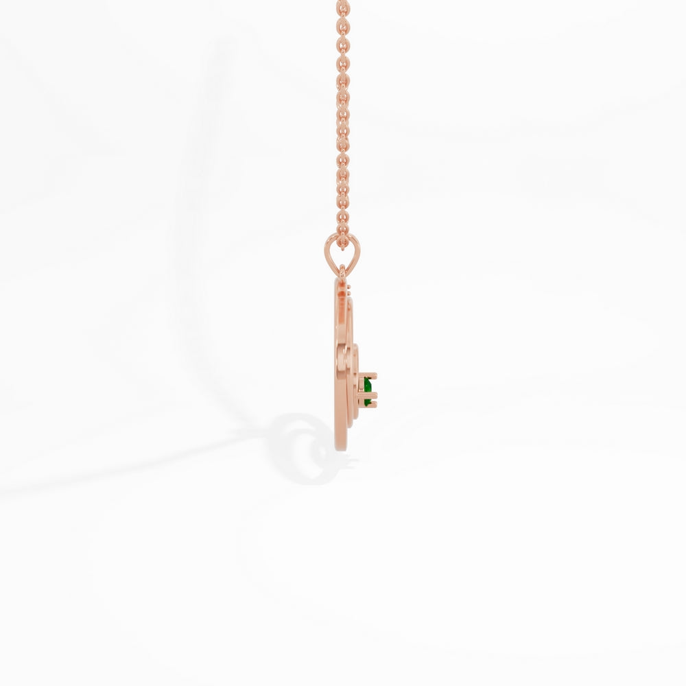 #metal_rose-gold-plated#stone-colour_emerald-green