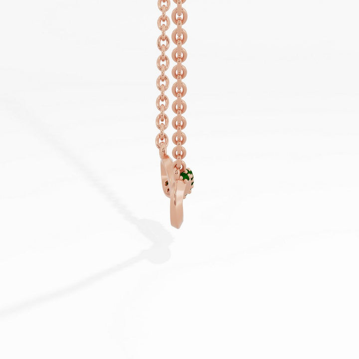#metal_rose-gold-plated#stone-colour_emerald-green
