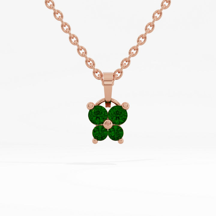 #metal_rose-gold-plated#stone-colour_emerald-green