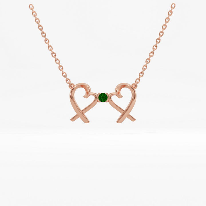 #metal_rose-gold-plated#stone-colour_emerald-green